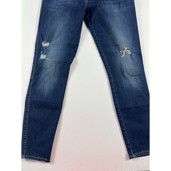 Frame Le High Skinny Distressed Jeans 31 - Picture 3 of 13